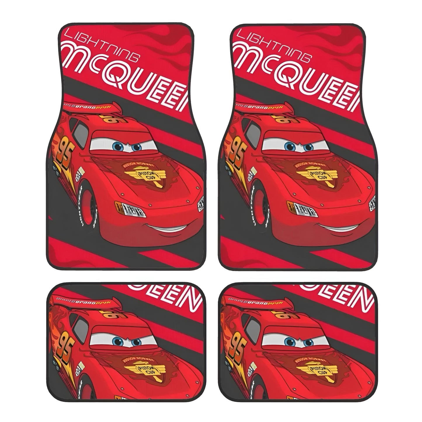 Lightning McQueen Car Mats