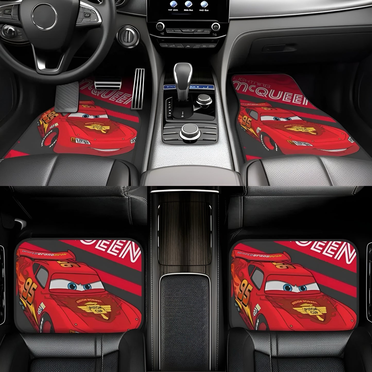 Lightning McQueen Car Mats