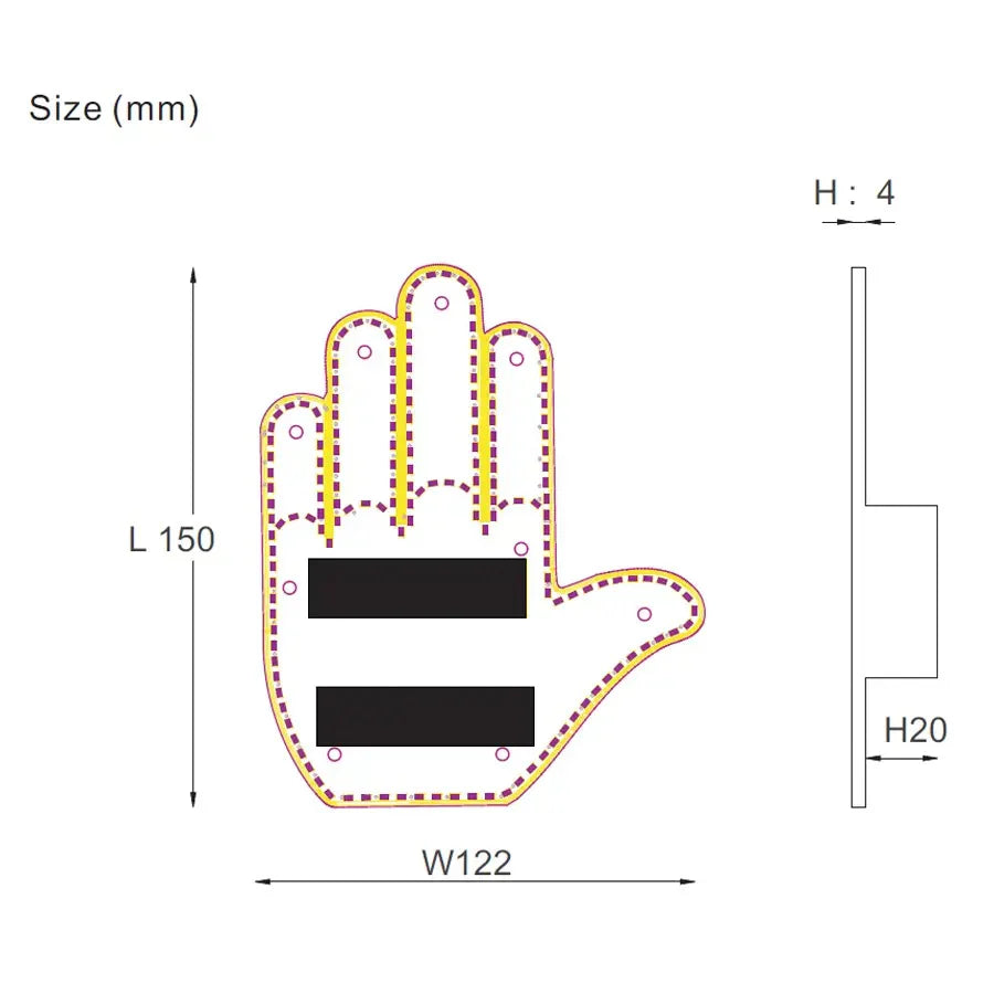 LED Hand Gestures