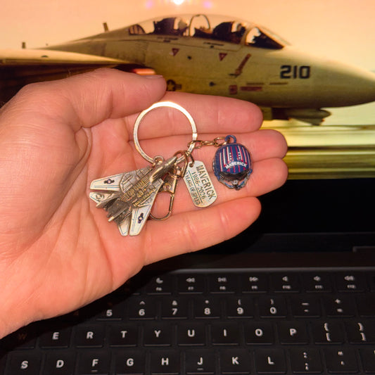 Top Gun 40th Anniversary Keychains
