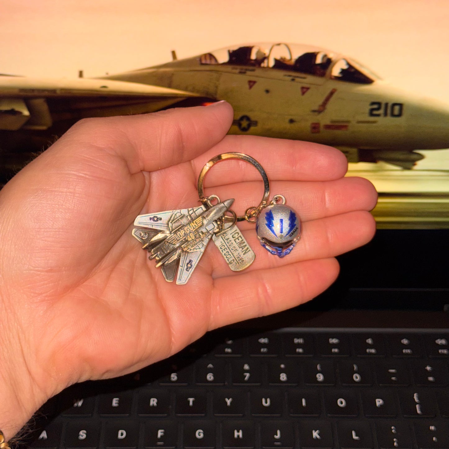 Top Gun 40th Anniversary Keychains
