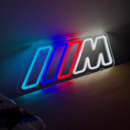 BMW M Logo Neon Sign